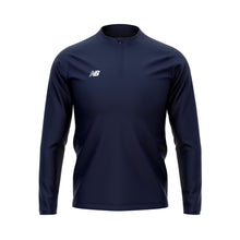 Load image into Gallery viewer, New Balance Teamwear Training 1/4 Zip Knitted Midlayer (Navy)