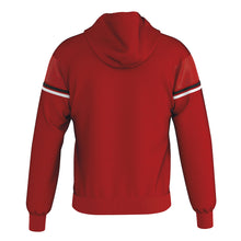 Load image into Gallery viewer, Errea Dragos Full-Zip Hooded Top (Red/Black/White)