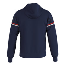 Load image into Gallery viewer, Errea Dragos Full-Zip Hooded Top (Navy/Red/White)