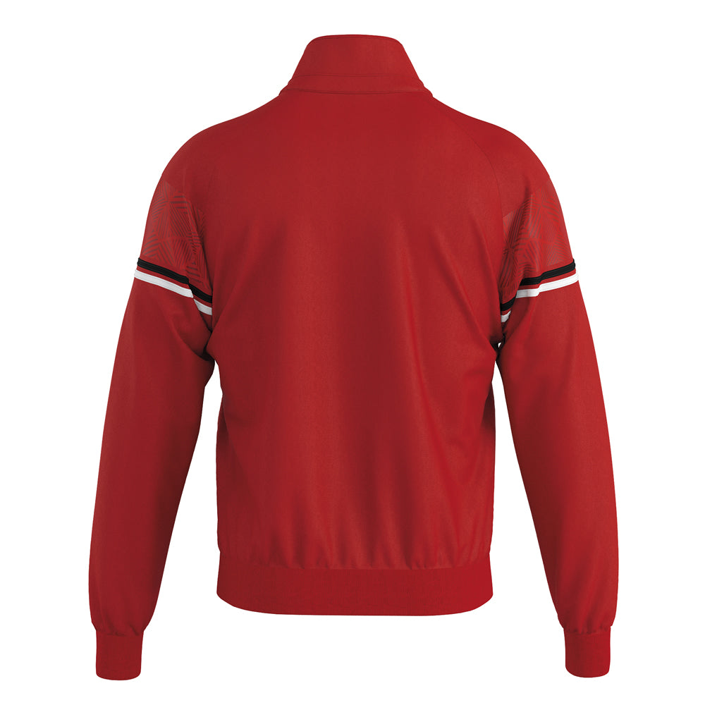 Errea Dexter Full-Zip Jacket (Red/Black/White)