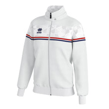 Load image into Gallery viewer, Errea Women&#39;s Diana Full-Zip Jacket (White/Red/Navy)