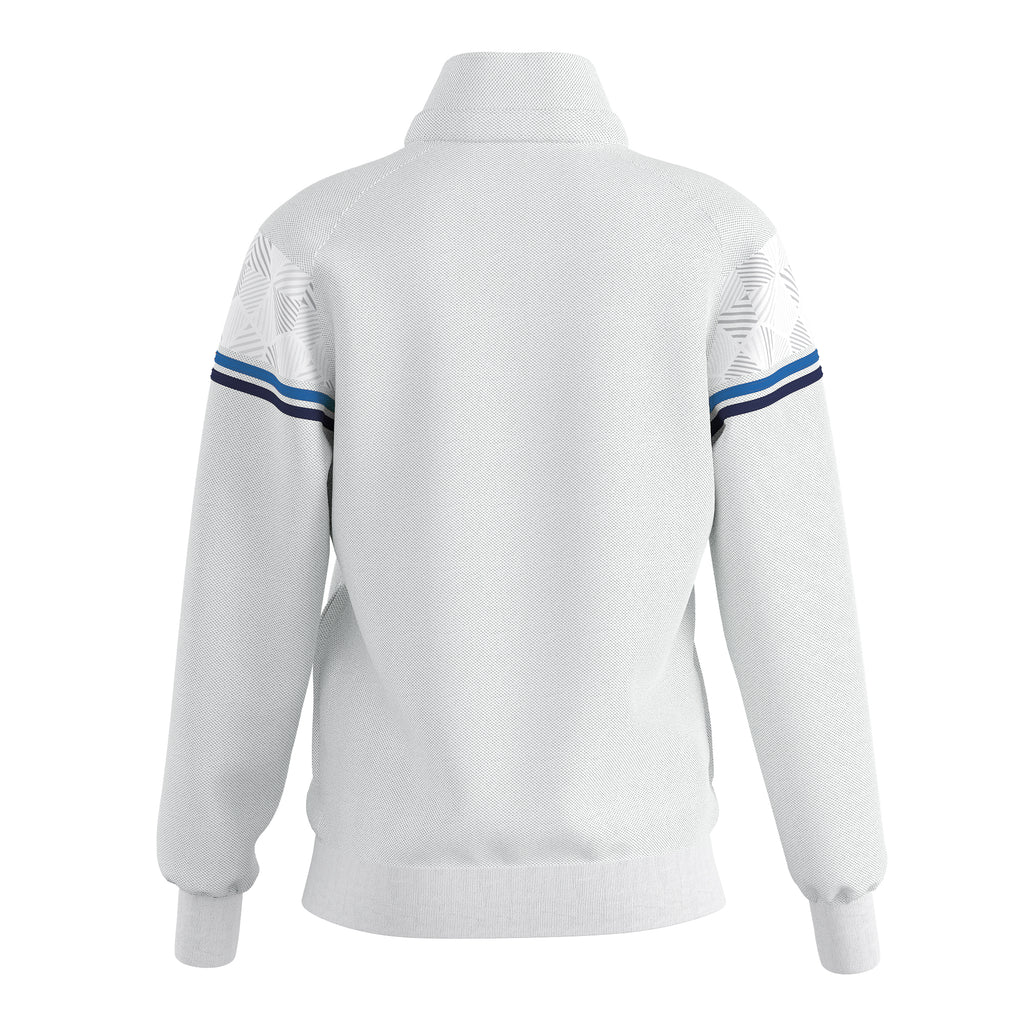 Errea Women's Diana Full-Zip Jacket (White/Blue/Navy)