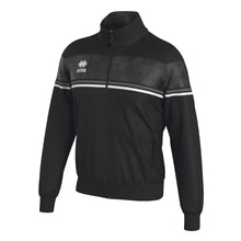 Load image into Gallery viewer, Errea Donovan Full-Zip Jacket (Black/Anthracite/White)