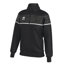 Load image into Gallery viewer, Errea Women&#39;s Diana Full-Zip Jacket (Black/Anthracite/White)