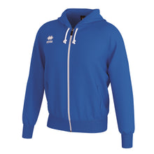 Load image into Gallery viewer, Errea Jacob Full Zip Hooded Top (Blue)