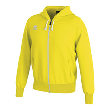 Load image into Gallery viewer, Errea Jacob Full Zip Hooded Top (Yellow Fluo)