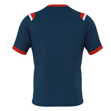 Load image into Gallery viewer, Errea Lucas Short Sleeve Shirt (Navy/Red/White)