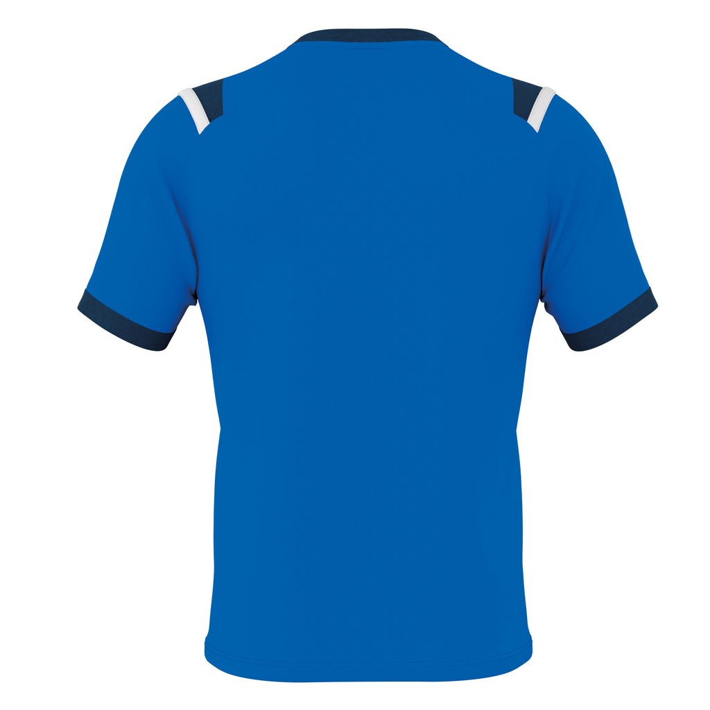 Errea Lucas Short Sleeve Shirt (Blue/Navy/White)