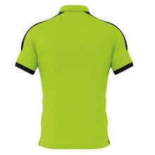 Load image into Gallery viewer, Errea Doug Short Sleeve Referee Shirt (Green Fluo/Black)