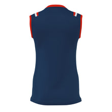 Load image into Gallery viewer, Errea Women&#39;s Lisa Vest Top (Navy/Red/White)