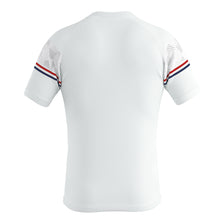 Load image into Gallery viewer, Errea Diamantis Short Sleeve Shirt (White/Red/Navy)
