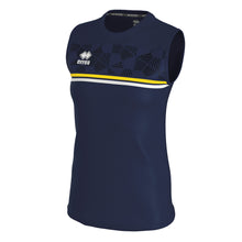 Load image into Gallery viewer, Errea Women&#39;s Divina Vest (Navy/Yellow/White)