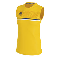 Load image into Gallery viewer, Errea Women&#39;s Divina Vest (Yellow/Navy/White)
