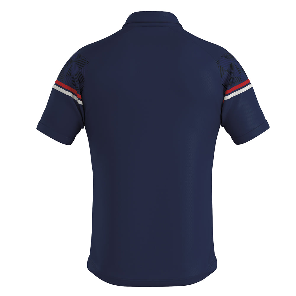 Errea Dominic Polo Shirt (Navy/Red/White)