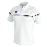 Errea Dominic Polo Shirt (White/Navy/Grey)