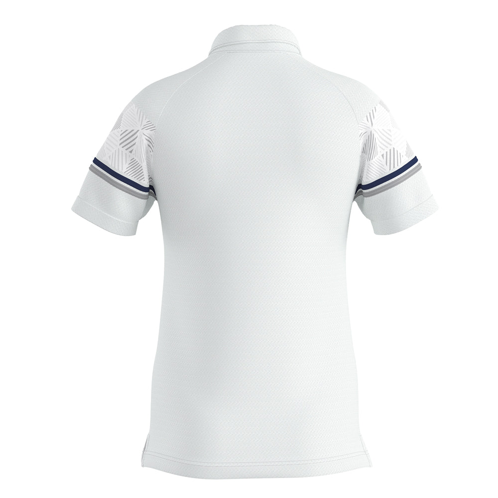 Errea Women's Darya Polo Shirt (White/Navy/Grey)