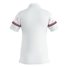 Load image into Gallery viewer, Errea Women&#39;s Darya Polo Shirt (White/Red/Navy)