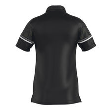 Load image into Gallery viewer, Errea Women&#39;s Darya Polo Shirt (Black/Anthracite/White)