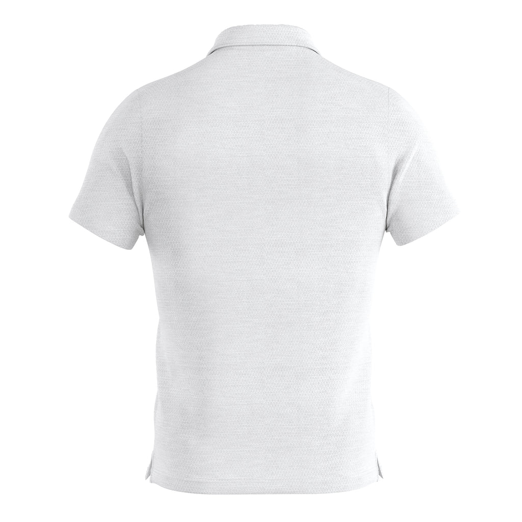 Errea Praga 3.0 Short Sleeve Shirt (White/Blue)