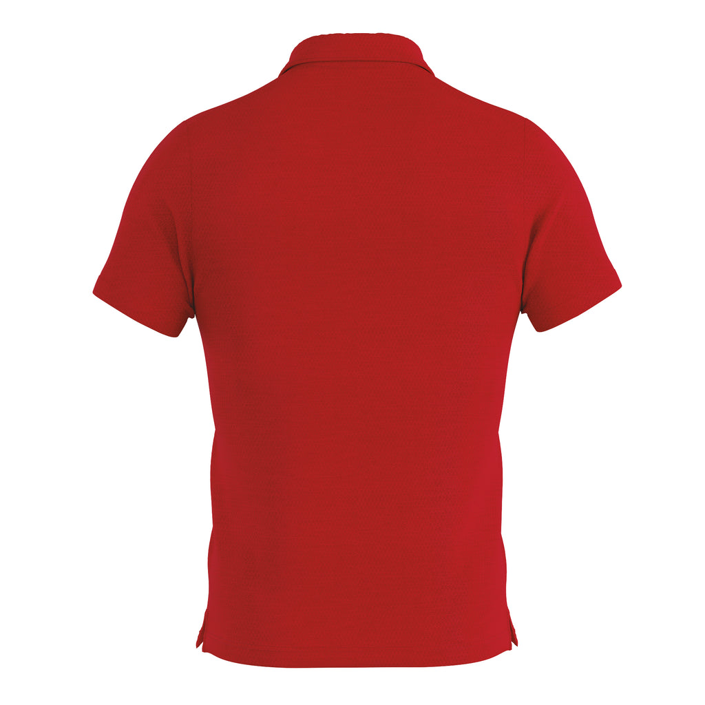 Errea Praga 3.0 Short Sleeve Shirt (Red/White)