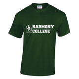 HARMONY COLLEGE Large Logo T-Shirt (Forest)