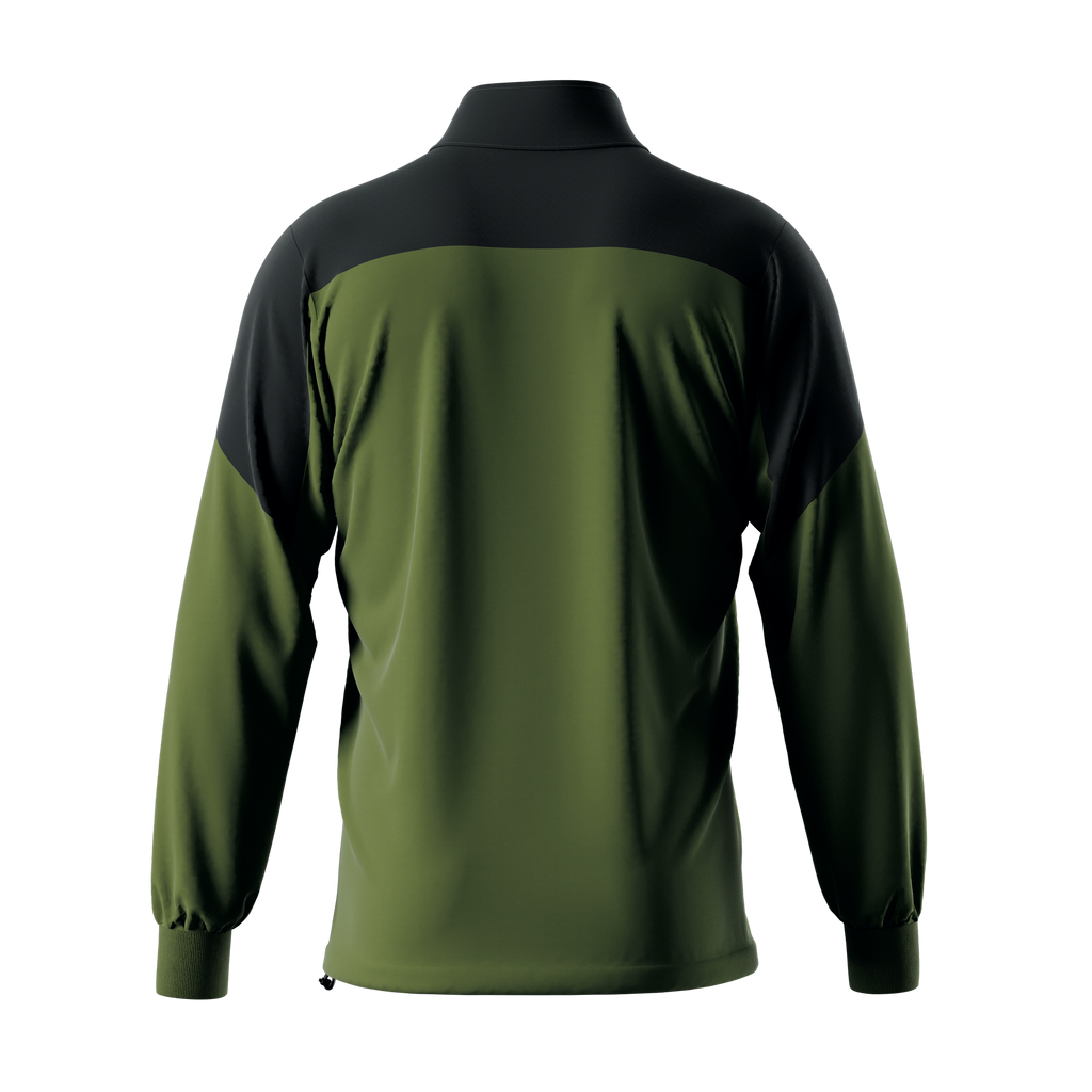 Errea Blake Jacket (Military Green/Black)
