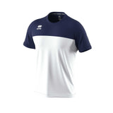 Errea Brandon Short Sleeve Shirt (White/Navy)