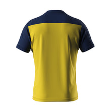 Load image into Gallery viewer, Errea Brandon Short Sleeve Shirt (Yellow/Navy)