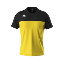 Load image into Gallery viewer, Errea Brandon Short Sleeve Shirt (Yellow/Black)