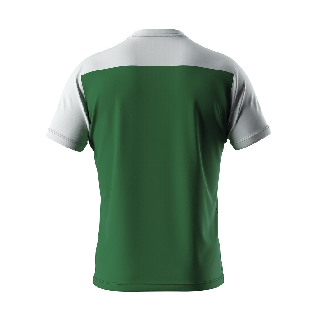 Errea Brandon Short Sleeve Shirt (Green/White)