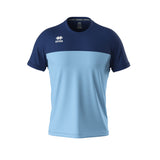 Errea Brandon Short Sleeve Shirt (Sky Blue/Navy)