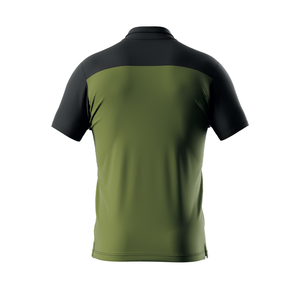 Errea Bob Polo Shirt (Military Green/Black)
