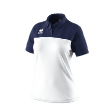 Load image into Gallery viewer, Errea Bonnie Polo Shirt (White/Navy)