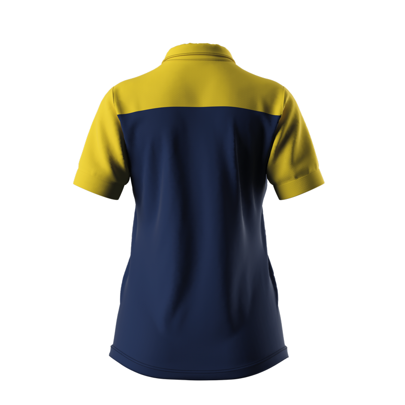 Errea Bonnie Polo Shirt (Navy/Yellow)
