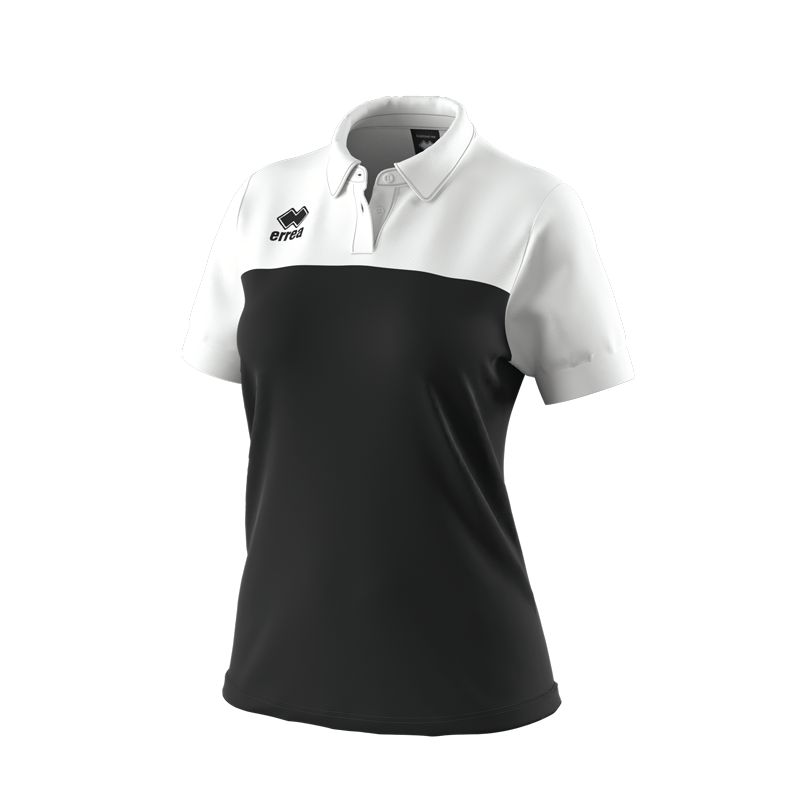 Errea Bonnie Polo Shirt (Black/White)