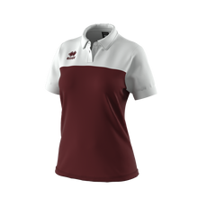 Load image into Gallery viewer, Errea Bonnie Polo Shirt (Maroon/White)
