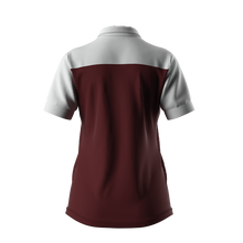 Load image into Gallery viewer, Errea Bonnie Polo Shirt (Maroon/White)