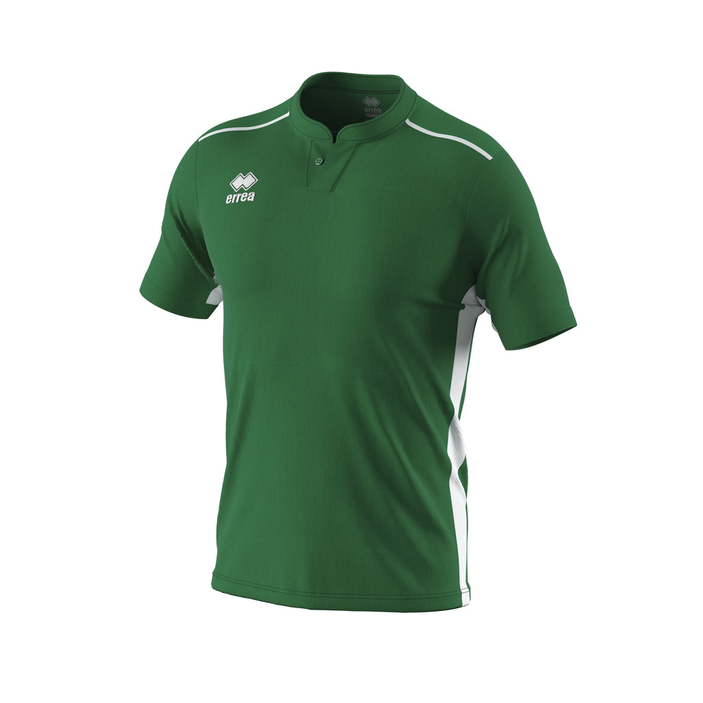 Errea Hector Short Sleeve Shirt (Green/White)