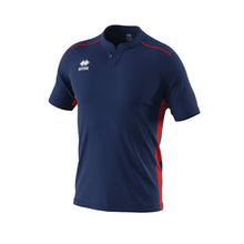 Load image into Gallery viewer, Errea Hector Short Sleeve Shirt (Navy/Red)