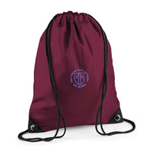 Load image into Gallery viewer, Holy Infants School Gym Sac (Burgundy)