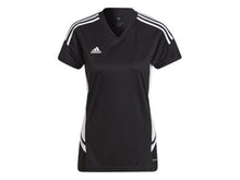 Load image into Gallery viewer, Adidas Condivo 22 Womens SS Jersey (Black)