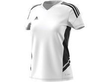 Load image into Gallery viewer, Adidas Condivo 22 Womens SS Jersey (White)