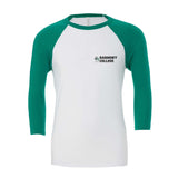 Harmony College Baseball T-Shirt (White/Kelly)