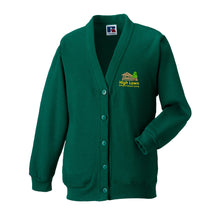 Load image into Gallery viewer, High Lawn School Cardigan (Bottle Green)