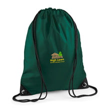 Load image into Gallery viewer, High Lawn School Gym Sac (Bottle Green)