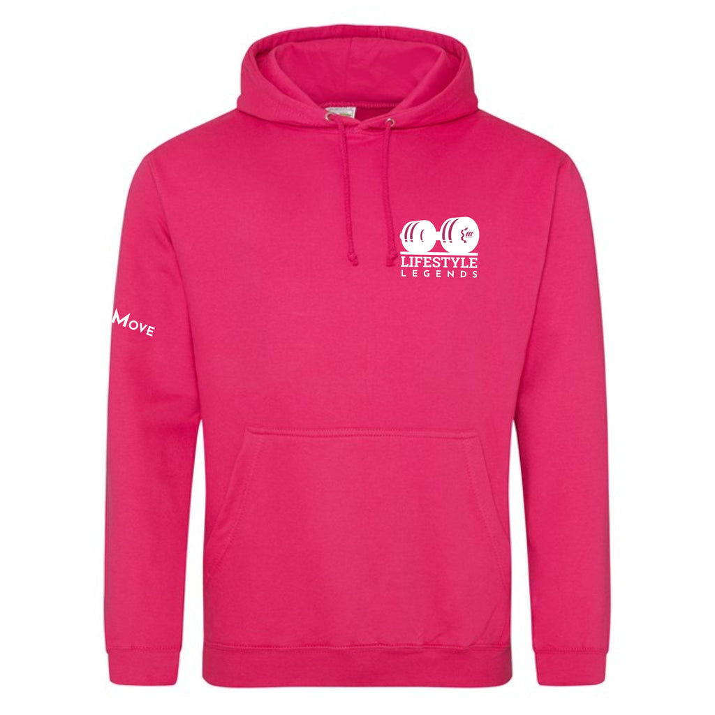 Lifestyle Legends Hoodie (Hot Pink)