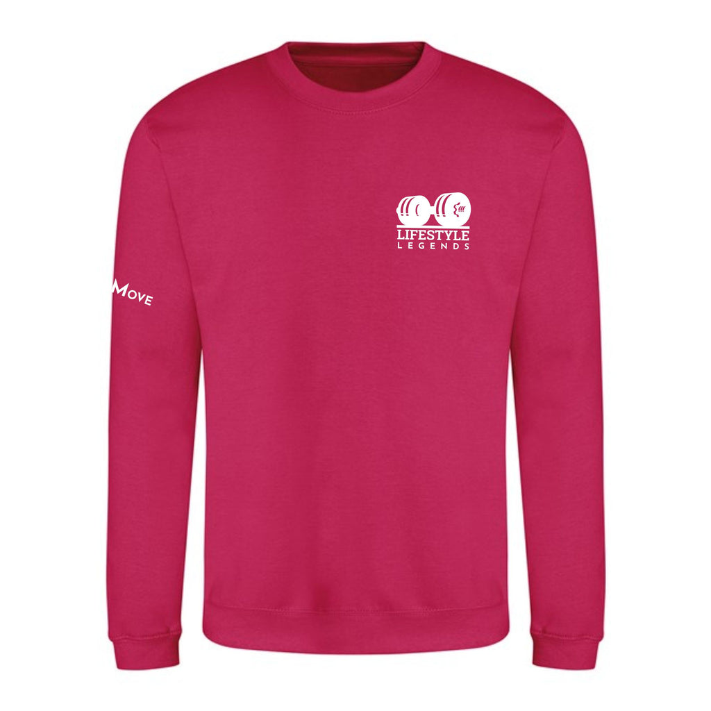 Lifestyle Legends Sweatshirt (Hot Pink)