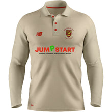 Load image into Gallery viewer, Birkenhead Park Juniors LS Cricket Shirt (Angora)