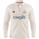 Heaton CC New Balance LS Cricket Shirt (Angora)