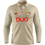 Prestwich CC New Balance LS Cricket Shirt (Angora)